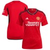 Maillot de Supporter Manchester United Domicile 2023-24 Pour Femme